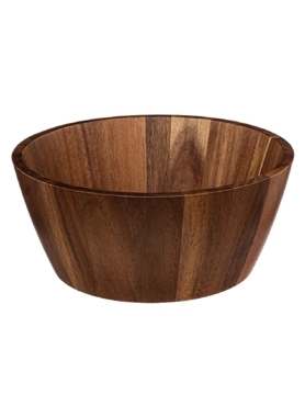 SALAD BOWL ACACIA D28