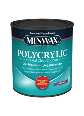 MINWAX SATIN VARNISH PLYCRYLIC