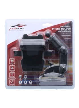 AUTOSMART CAR DASH PHONE HOLDER BLACK