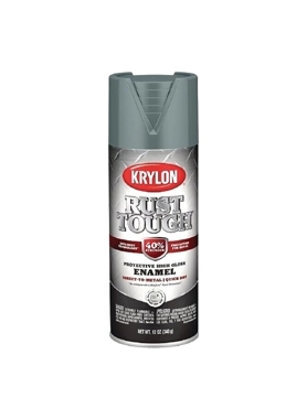 KRYLON RUST TOUGH S.PAINT GLOSS GRY340G