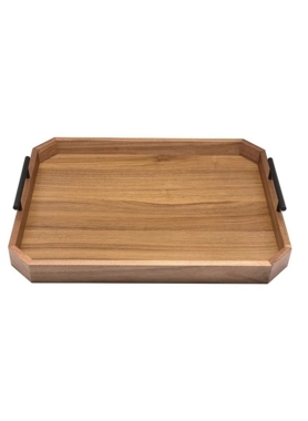 BIEN SERVI ACACIA WOOD TRAY49X37.5X7.7CM