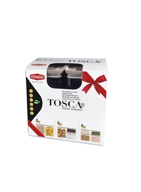 STEFANPLAST 3PCS RECT JAR SET BEIGE