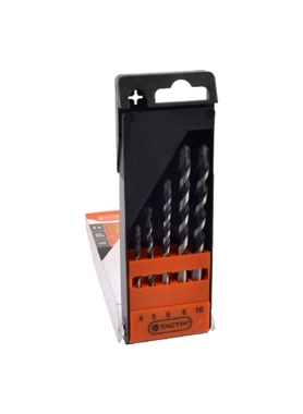 TACTIX DRILL BIT 5PC SET MULTI PURPOSE