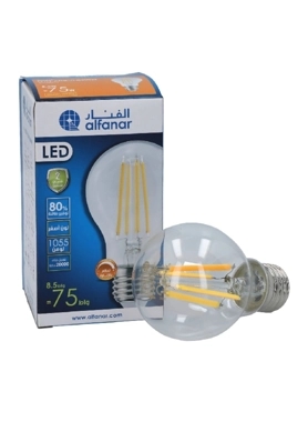 ALFANAR BULB LED 8.5W DIMMABLE WARM WHT