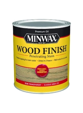 MINWAX WOOD FINISH CLASSIC GRAY 1QT.