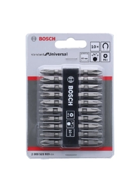 BOSCH SCREW BITS 10PCS 65MM LENGHT