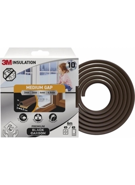 3M - Premium Medium Gap lnsulation Seal Brown 6 m