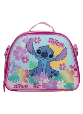 SUN INSULATED LUNCH TOTE STITCH PINK