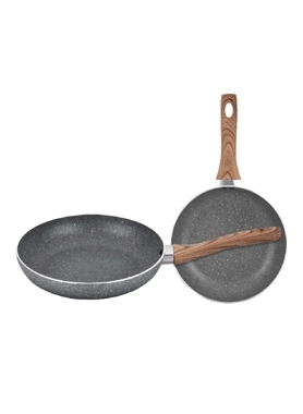 PARFAIT FRY PAN SET 2PCS 24/28CM GREY
