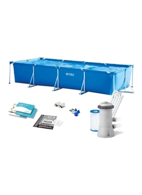 INTEX POOL FRAME SET 4.5X2.2X0.84M RECT.