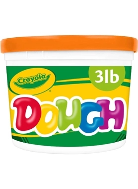 CRAYOLA DOUGH BUCKET 3LBS ORANGE