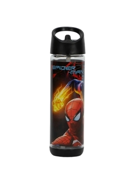 SUN WATER BOTTLE SPIDERMAN 500ML BLACK