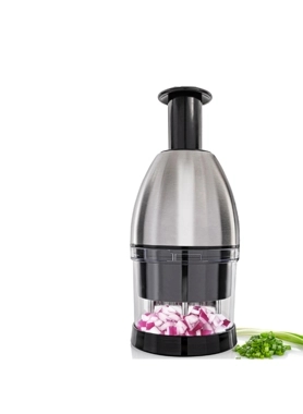Parfait - High Quality Stainless Steel Vegetable Chopper Multicolour 23.3 x 10.7 x 10.7 cm