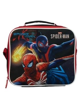 SUN INSULATED LUNCH TOTE SPIDERMAN BLK