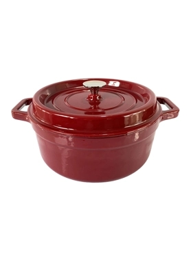 PARFAIT CAST IRON CASEROLE 20CM BURGANDY
