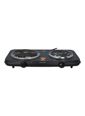 MCLINE 2500W DOUBLE HOT PLATE STOVE