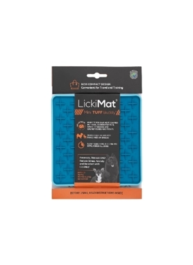 LICKIMAT MINI TUFF BUDDY DOG FEEDER TRQS