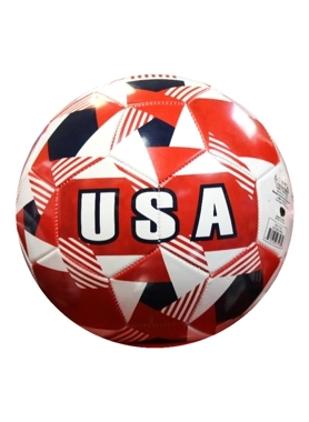 KOLE SOCCER BALL SIZE 5 USA RED/WHT