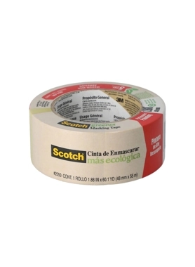 SCOTCH H.DUTY MASKING TAPE BGE 4.8CMX55M