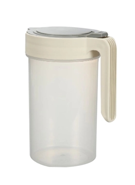 FELLI PITCHER 1.2L W/LID PLASTIC BEIGE