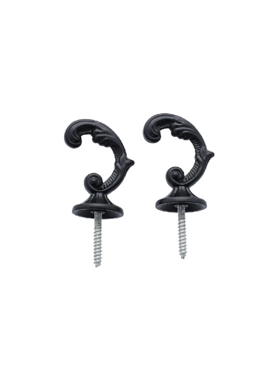 MICASA 2 PICES HOOKS PACK BLACK