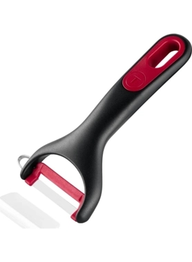 Tefal - Ingenio+ Y-Shaped Design Rotating Blade Peeler Black and Red 14.3 x 7.4 x 2.7 cm