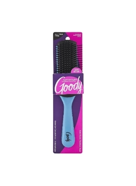 GOODY STRAIGHT TALK RUBBER HAIRBRUSH BLU