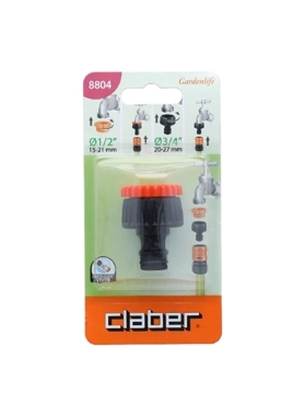 CLABER TAP HOSE CONNECTOR BLACK
