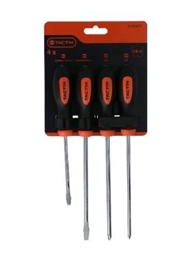 TACTIX SCREWDRIVER 4PCS SET BASIC