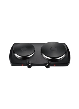 HOMIX ELEC STOVE DUAL HOTPLATE 2500W BLK