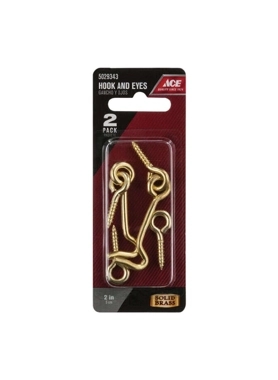 ACE HOOK & EYE GOLD 2 IN 1 2PCS.