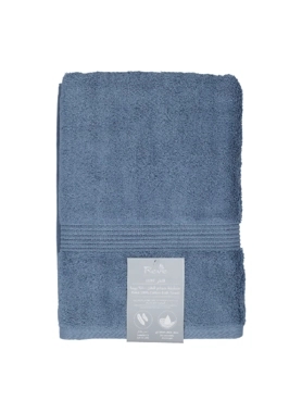 BATH SHEET 80X160CM PIMA COTTON BLUE