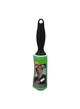 Scotch-Brite - Ergonomic Handle Mini Lint Roller Black and White 18.9 x 7.7 x 5.5 cm