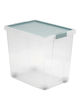 TATAY STORAGE BOX 60L BLUE MIST&CLEAR