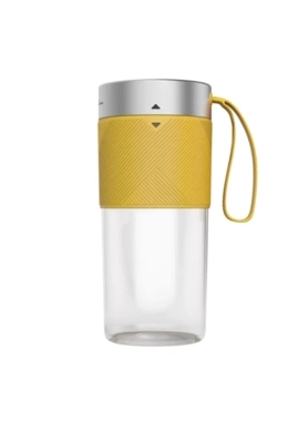 Moulinex - Lightmix Rechargeable and Powerful Portable Blender Yellow and Clear 300ml