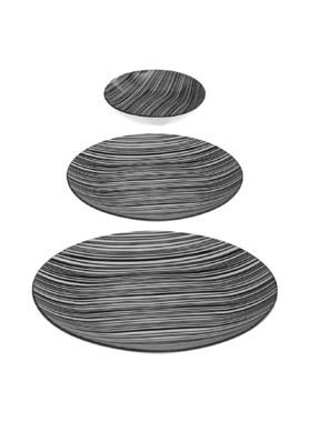 SET 18P BOHEMIA ZEBRE