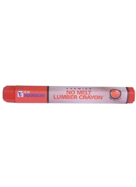 CH HANSON CRAYON LUMBER RED 11.43CM