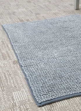 REVE BATHMAT 50X81CM CHENILLE FLEECE GRY