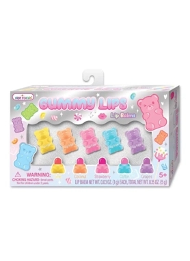 Hot Focus - Gummy Lips Sugar Crush Lip Balms for Kids Multicolor 2.5 x 11 x 18.5 cm