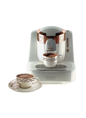 OKKA 710W TURKISH COFFEE MAKER WHITE