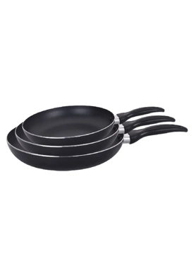 PARFAIT FRYPAN SET 3PCS ALU NON-STCK BLK