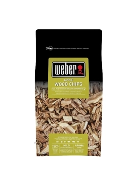 WOOD CHIPS SMOKING APPLE WEBER