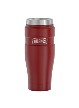 THERMOS STAINLESS TRAVELTUMBLR 473ML RED