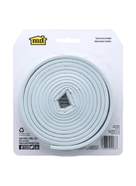 M D BUILDING RUBBER TAPE 0.6X518CM WHT