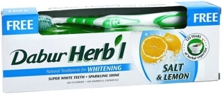 Dabur Herbal Salt & Lemon Toothpaste 150g