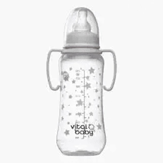 VITAL BABY NURTURE Feeding Bottle with Handles 240ml