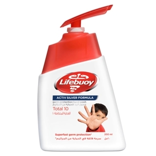 Lifebuoy Total 10 Antibacterial Hand Wash 200ml
