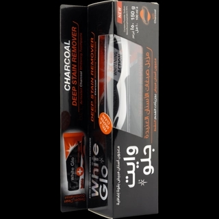 White Glo T.P Charcoal Deep Stain Remover 100Ml
