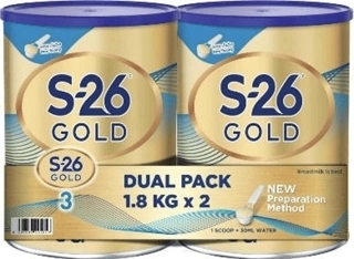 S 26 gold 3 Mlik 2*1800g