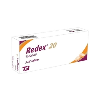 Redex Tadalafil 20mg Tablets 5 Count